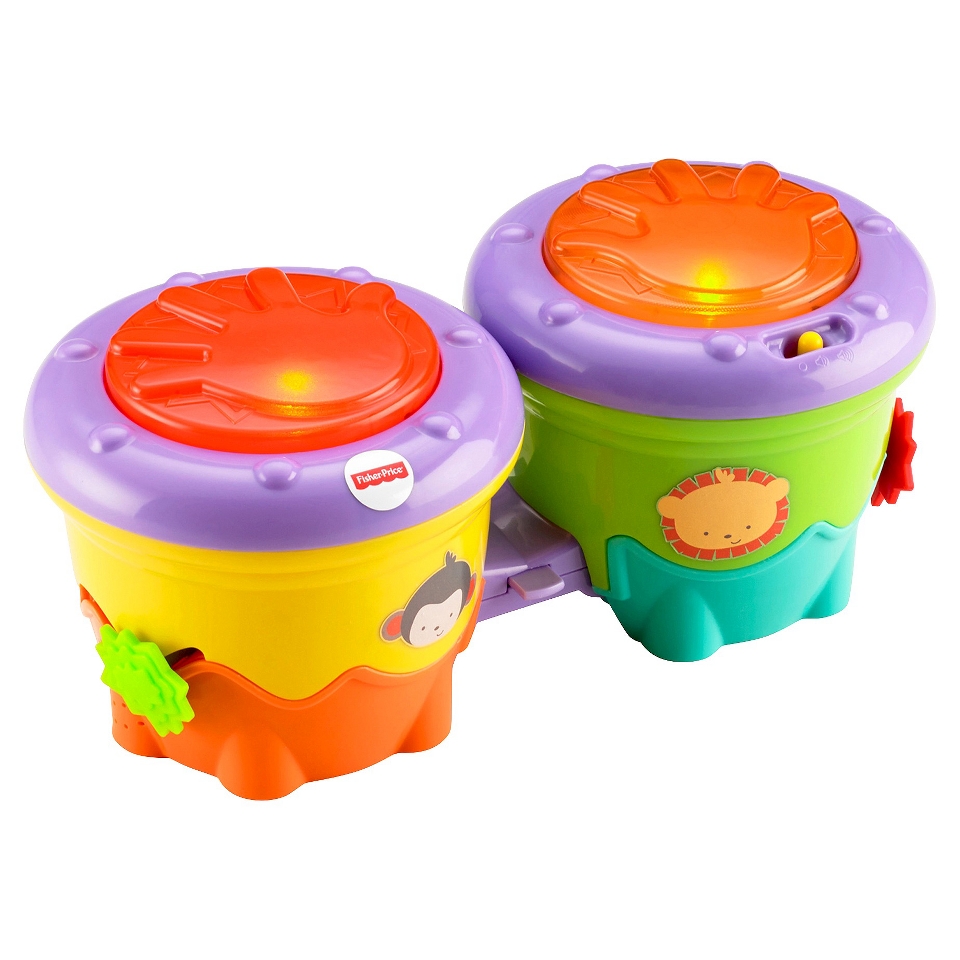 Fisher Price Snugamonkey and Friends Crawl Along Drum Roll   Available in June