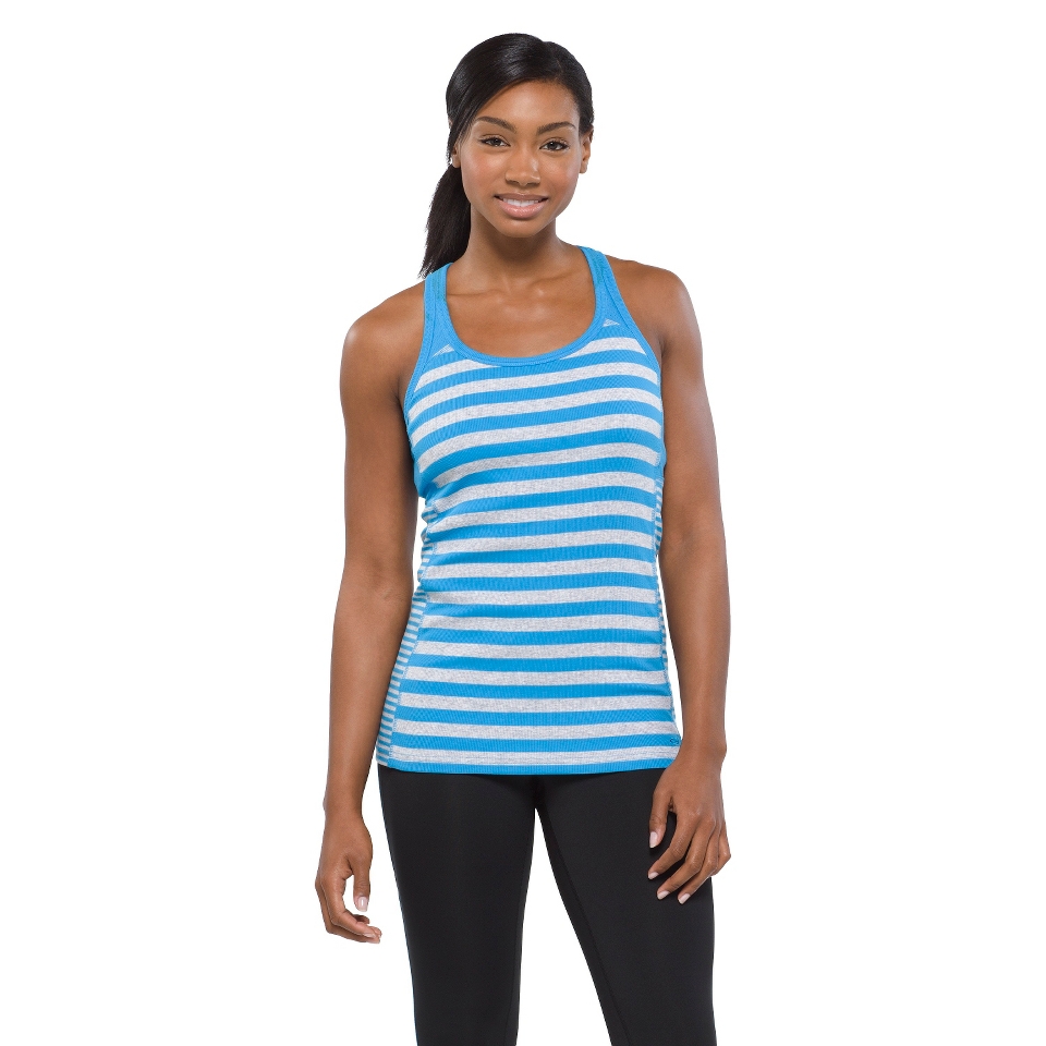 C9 by Champion Womens Rib Tank   Blue XS