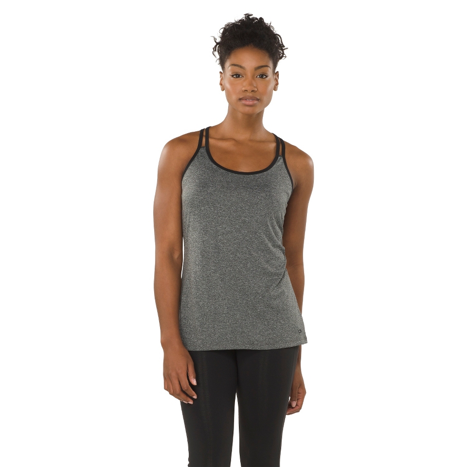 C9 by Champion Womens Duo Dry Endurance Tank   Black Heather XS