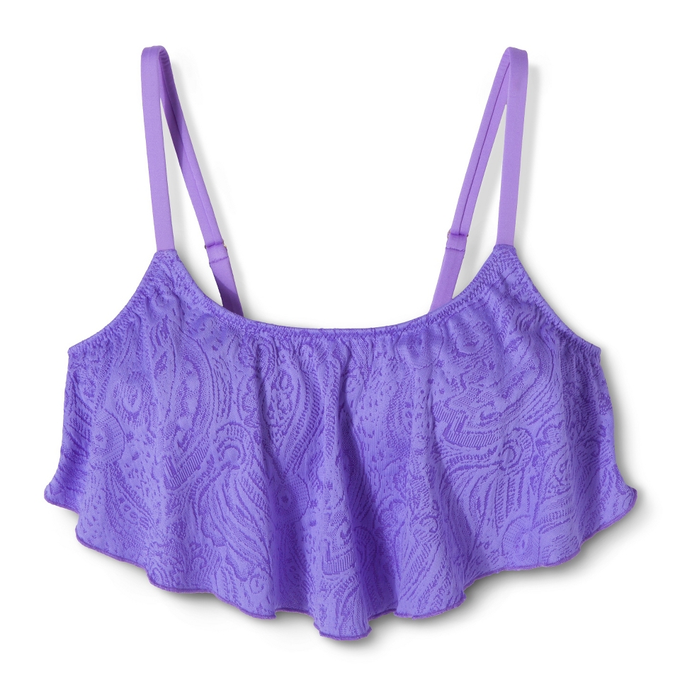 Womens Hanky Swim Top  Lilac XS