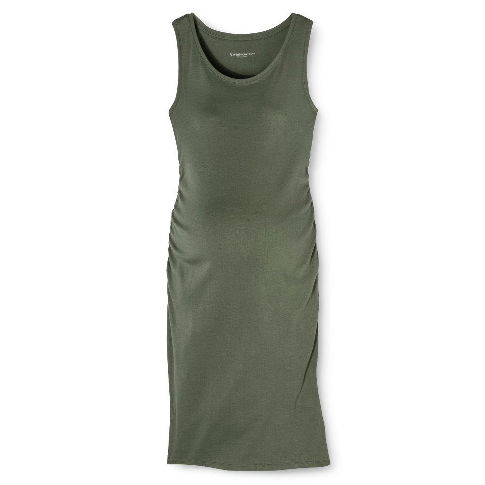 Liz Lange for Target Maternity Sleeveless Tee Shirt Dress   Sea Grass S