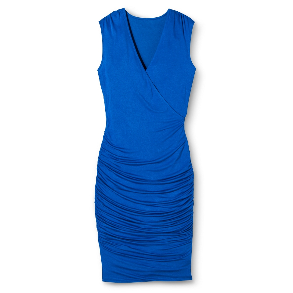 Mossimo Womens Cross Over Dress   Parrish Blue S