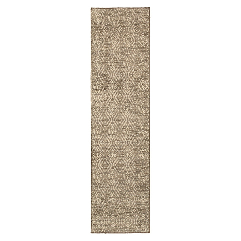 Shaw Living Tribal Runner   Gray (110x7)