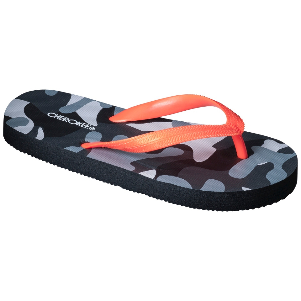 Boys Cherokee Furnell Flip Flop Sandals   Orange L