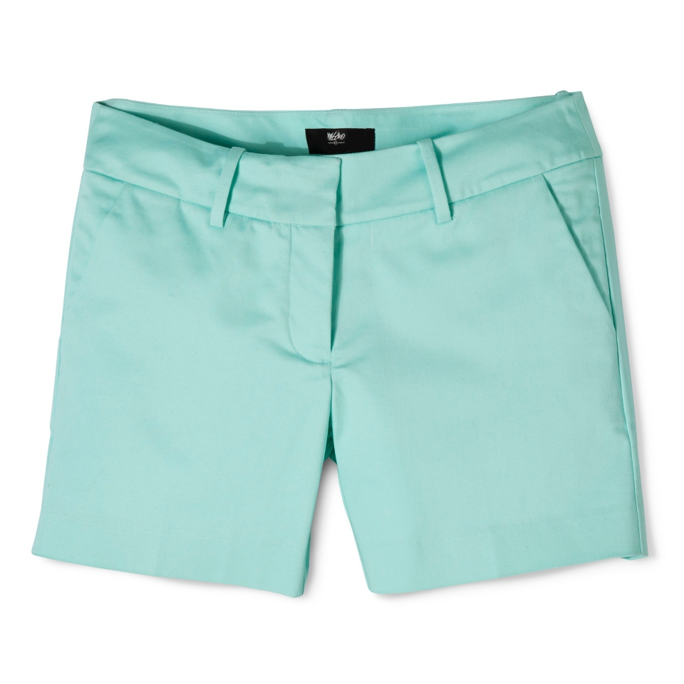 Mossimo Womens 5 Shorts   Sea Foam Green 16