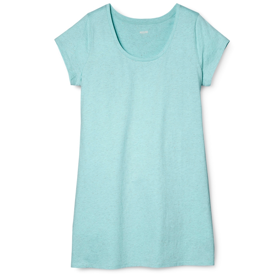 Mossimo Supply Co. Juniors Plus Size Tee Shirt Dress   Aqua X