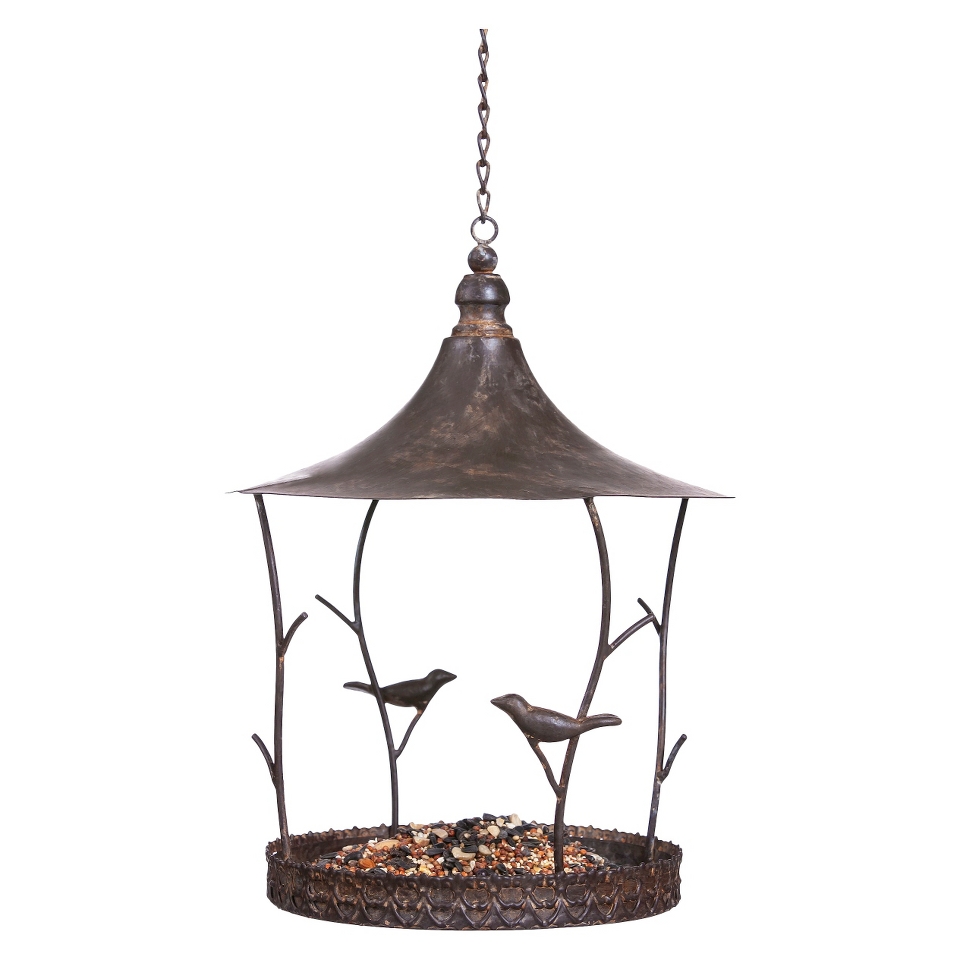 Birds and Twigs Rustic Birdfeeder