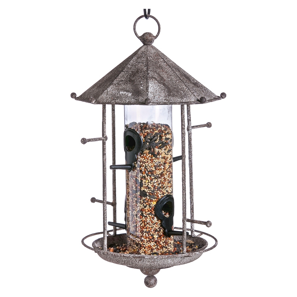 Metal Tower Birdfeeder