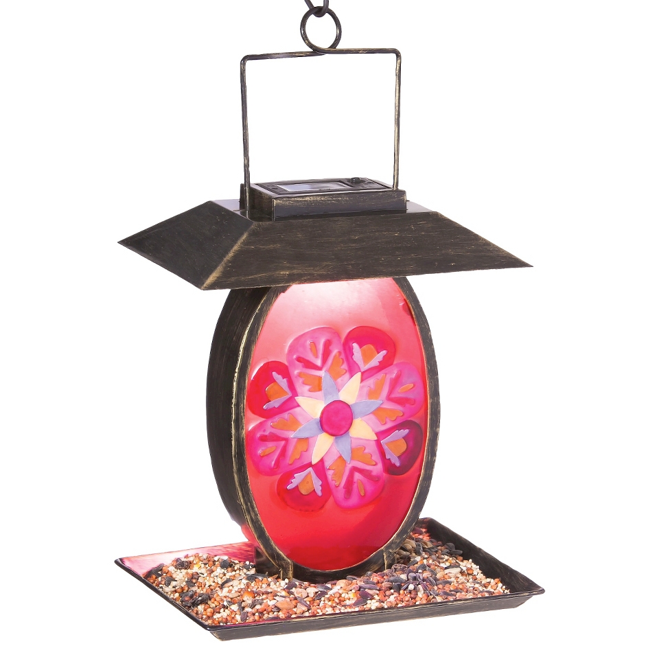 Floral Kaleidescope Solar Feeder