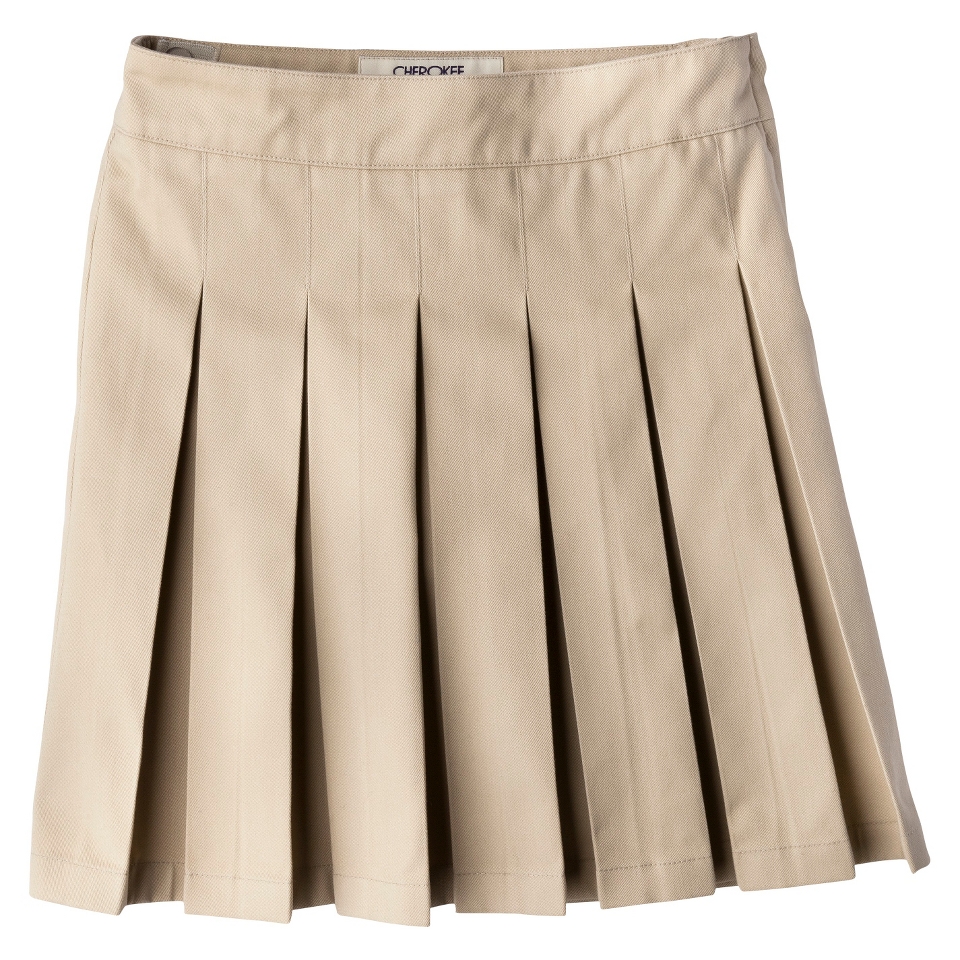 Cherokee Girls School Uniform Pleated Scooter   Pita Bread 8