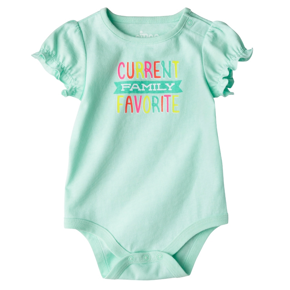 Circo Girls Family Favorite Bodysuit   Joyful Mint 18 M