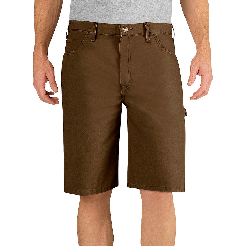 Dickies Mens Lightweight Duck Relaxed Fit Carpenter Shorts   Timber 40