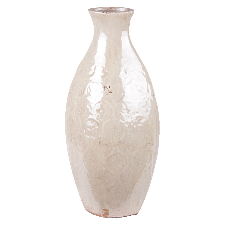 14 Ceramic Vase   White