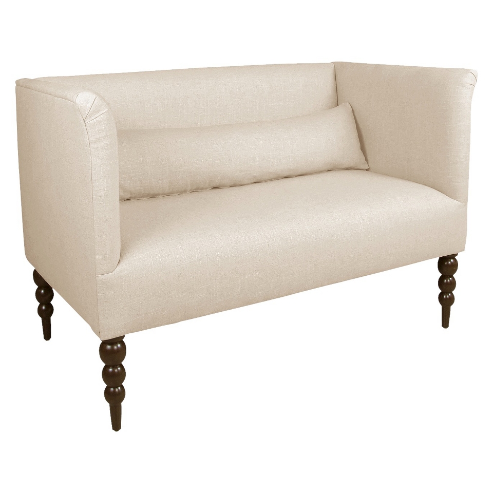 Skyline Settee Ecom Settee 4306 Linen Talc Upholstered