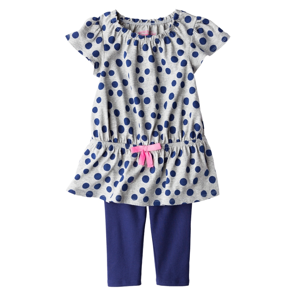 Genuine Kids from OshKosh Infant Toddler Girls Polkadot Tunic & Legging Set  