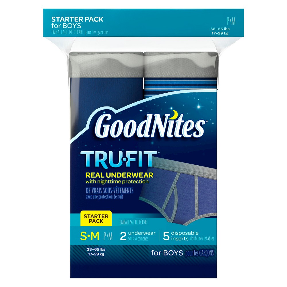 UPC 036000374285 product image for GoodNites* Tru-Fit* Underwear Starter Pack for Boys - Small/Medium (7 Count) | upcitemdb.com