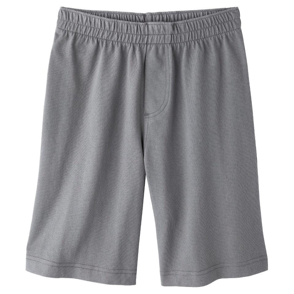 Boys Knit Lounge Shorts   Radiant Grey XL
