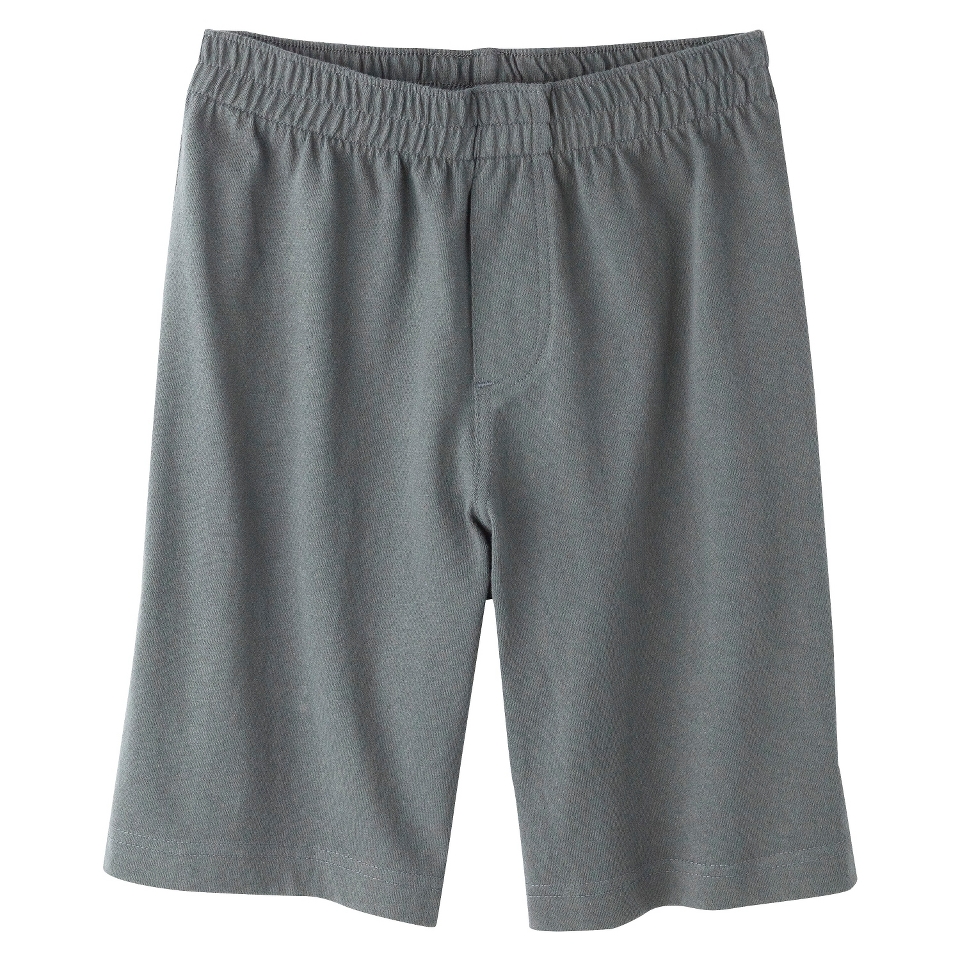 Boys Knit Lounge Shorts   Charcoal XS