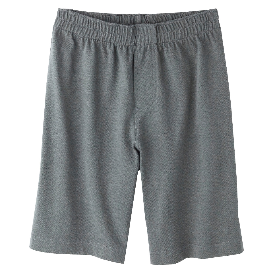 Boys Knit Lounge Shorts   Charcoal XL