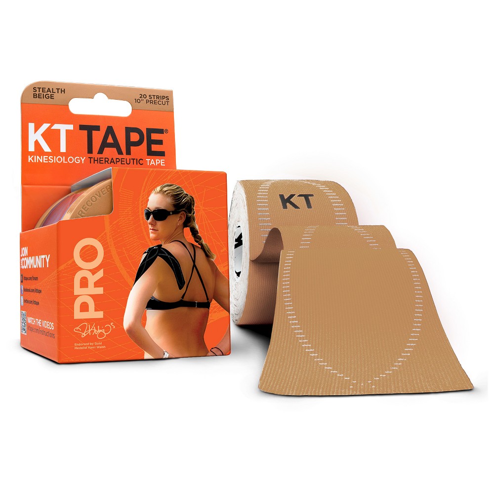 KT Tape Pro Kinesiology Therapeutic Tape - Beige