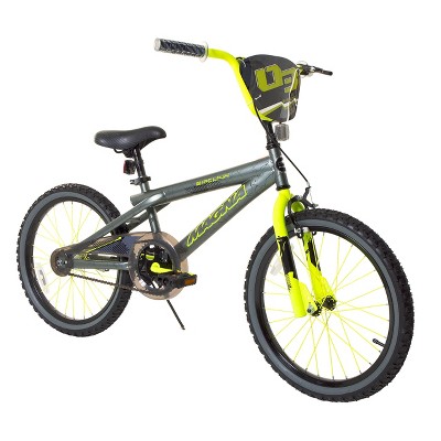 yellow 20 inch bike