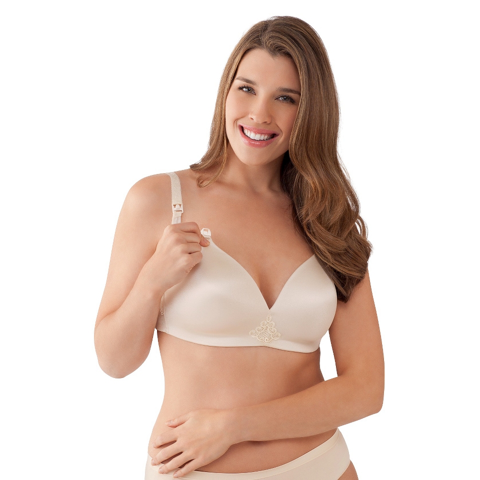 Bravado Designs Womens Bliss With Lace Nursing Bra 126   Chai 34D/E