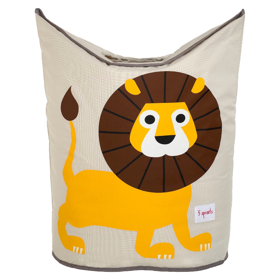 3 Sprouts Lion Laundry Hamper