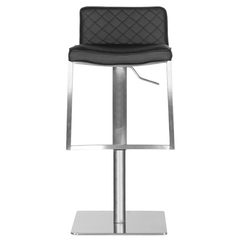 Barstool Safavieh Claudio Adjustable Barstool   Black