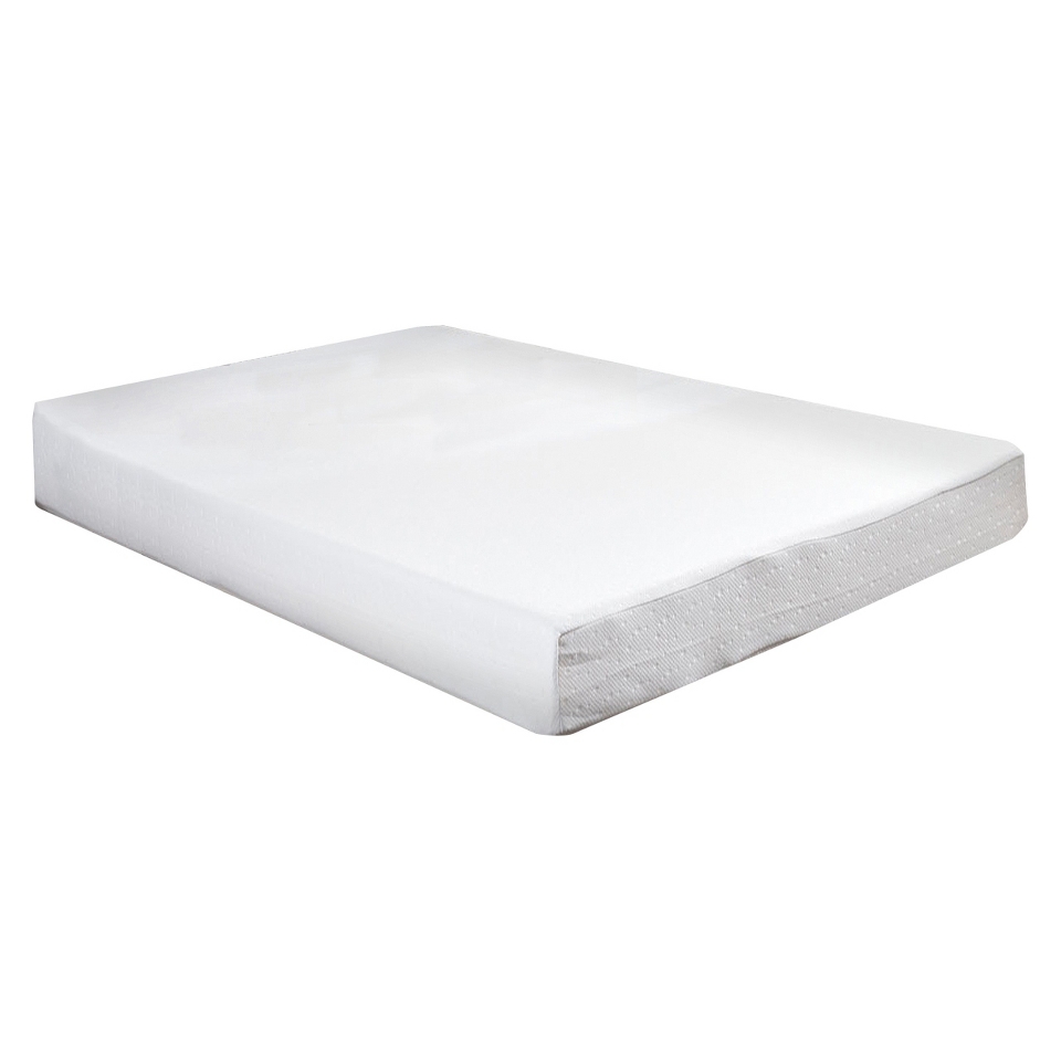 King Memory Foam Mattress Raintree Bamboo Memory Foam Mattress   White