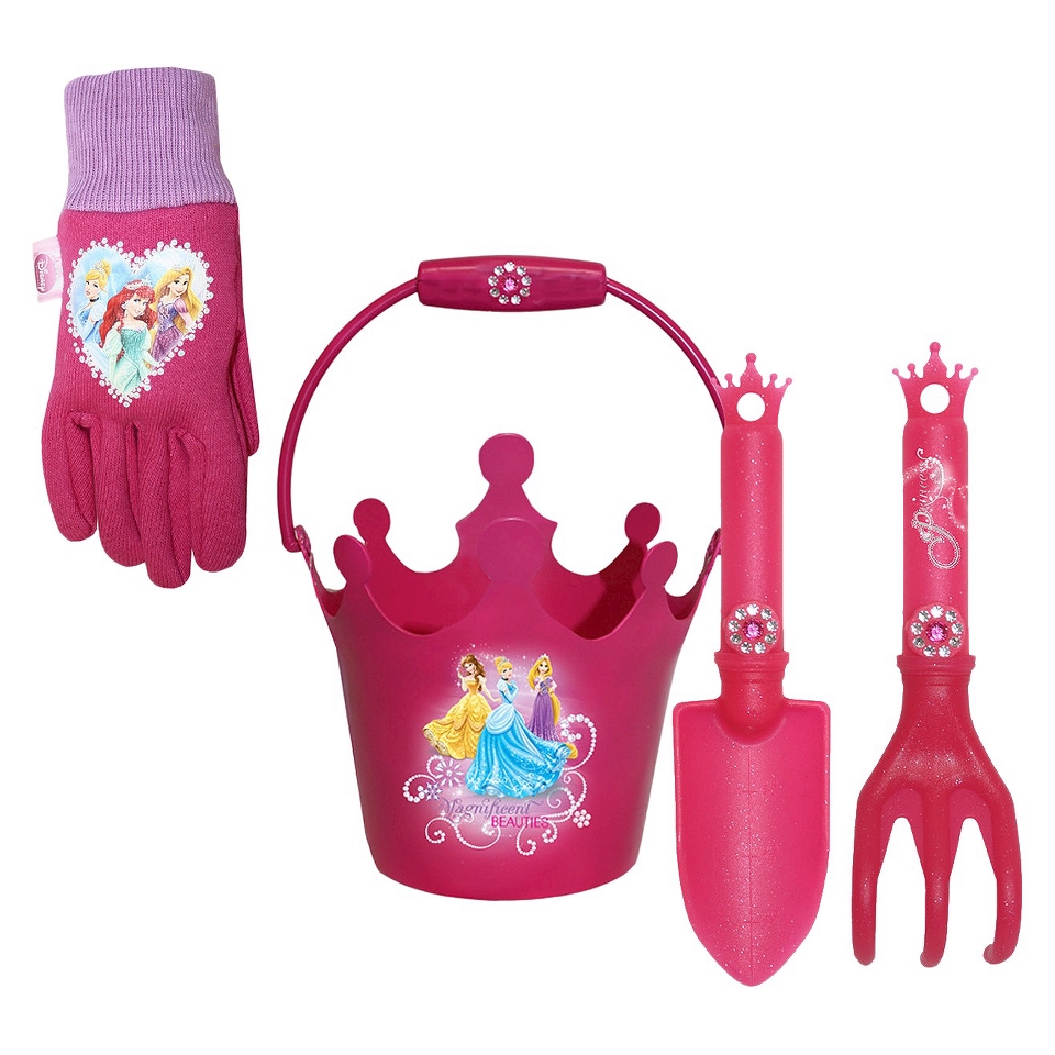 Disney Princess Bucket, Jersey Gloves and Tools