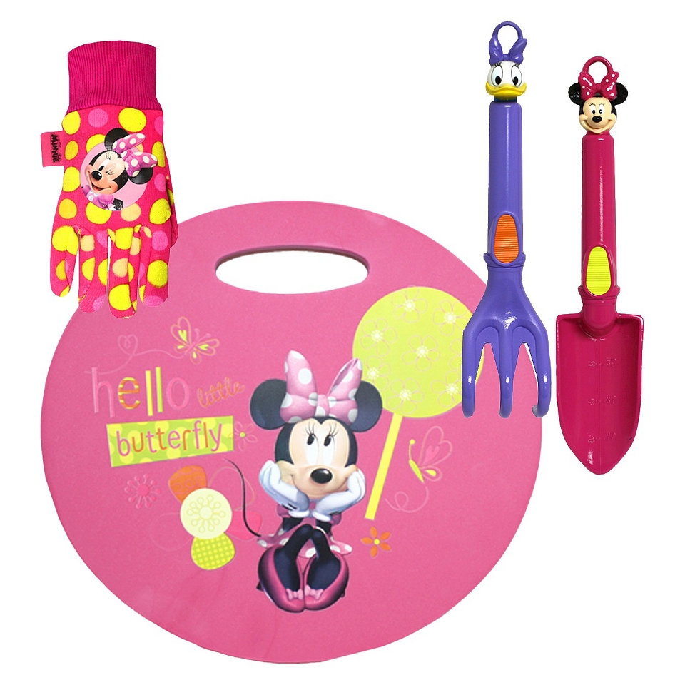 Minnie Mouse Kneeling Pad, Jersey Gloves and Tools