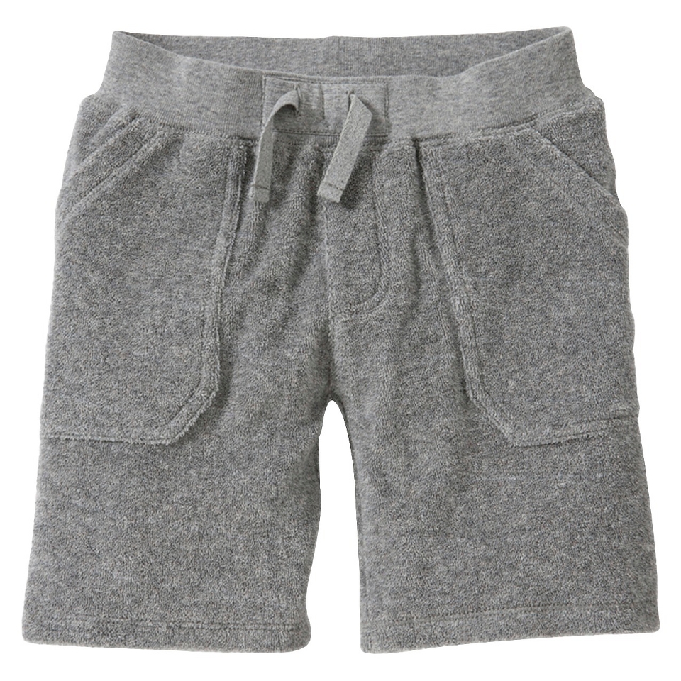 Burts Bees Baby Newborn Boys Knit Board Shorts   Fog 3 6 M