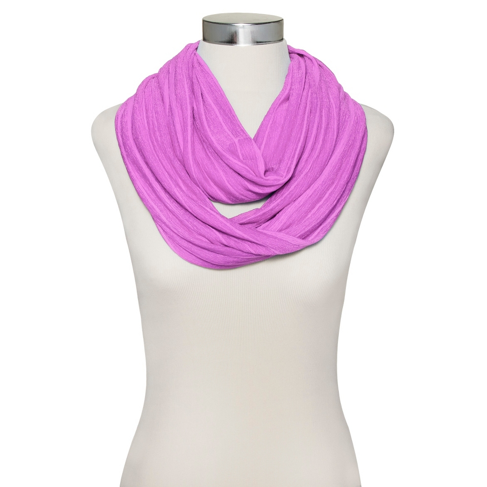 Solid Sheer Infinity Scarf   Lavender