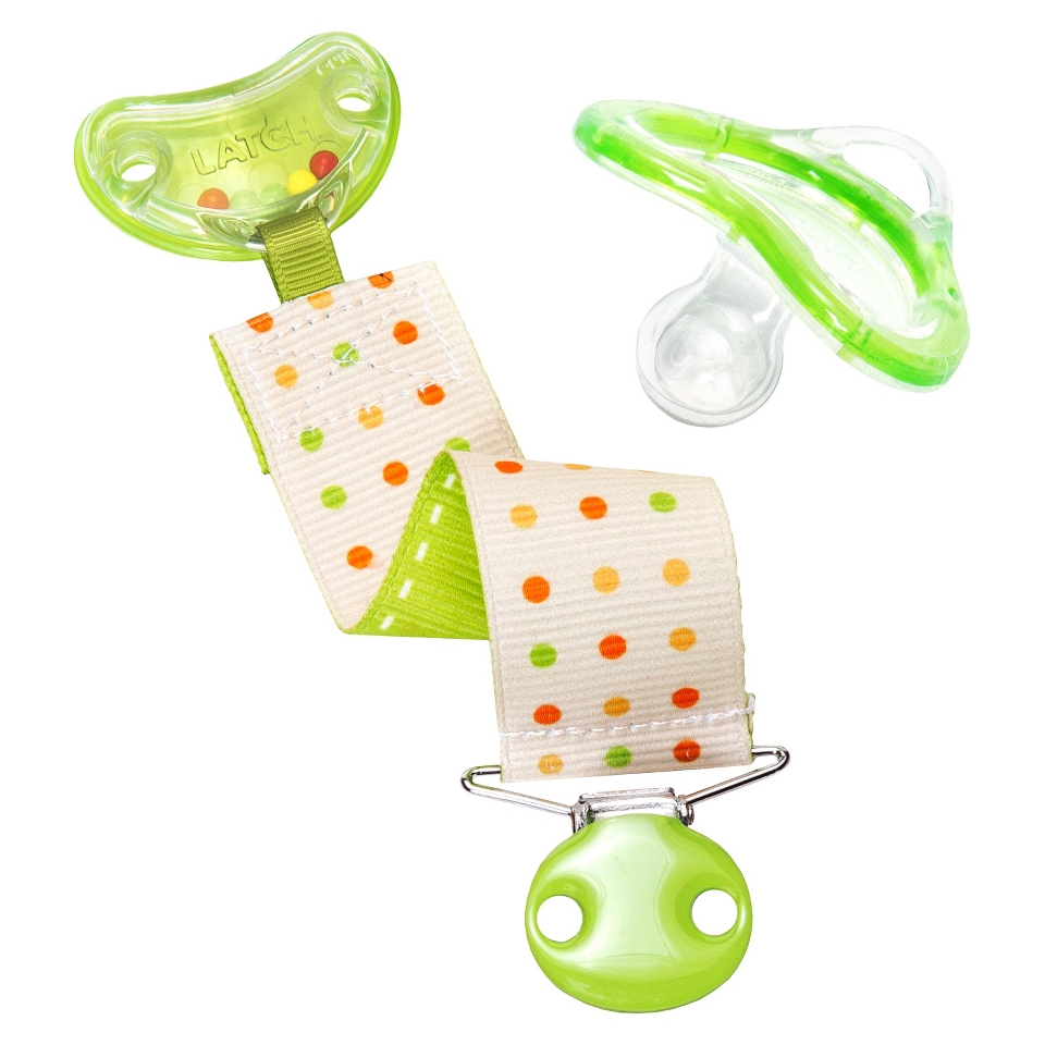 Munchkin LATCH Pacifier & Rattle Clip, 6+ Months