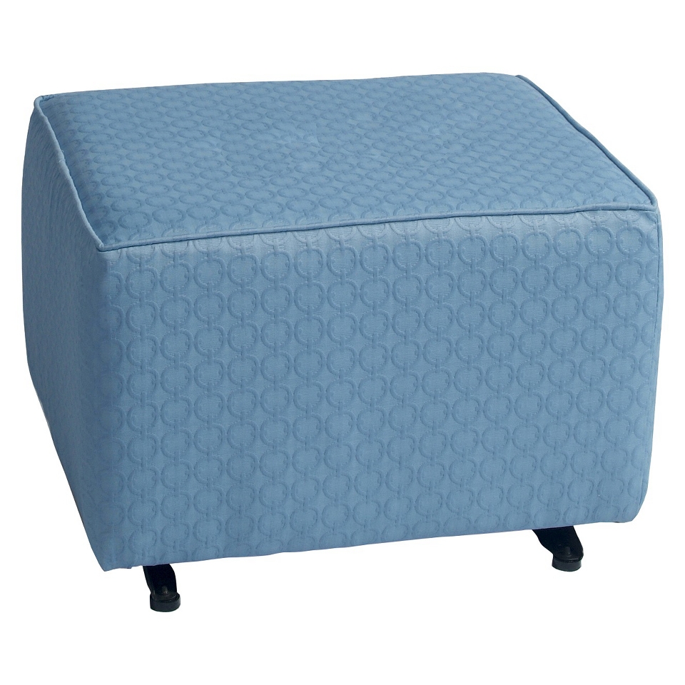 Glider Ottoman Little Castle Gliding Ottoman in Halo Bay