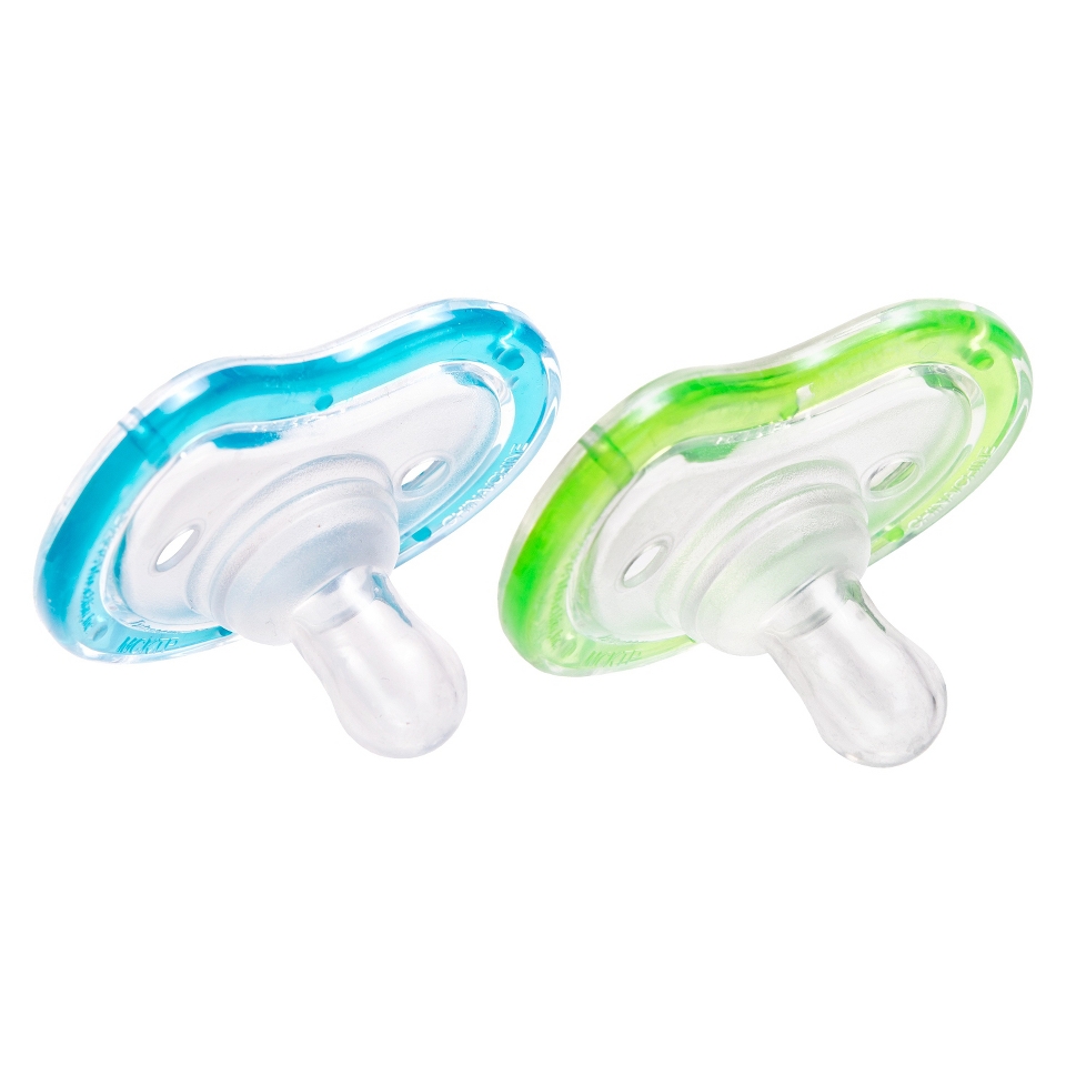 Munchkin LATCH 2pk Lightweight Pacifier, 0+ Months   Blue/Green