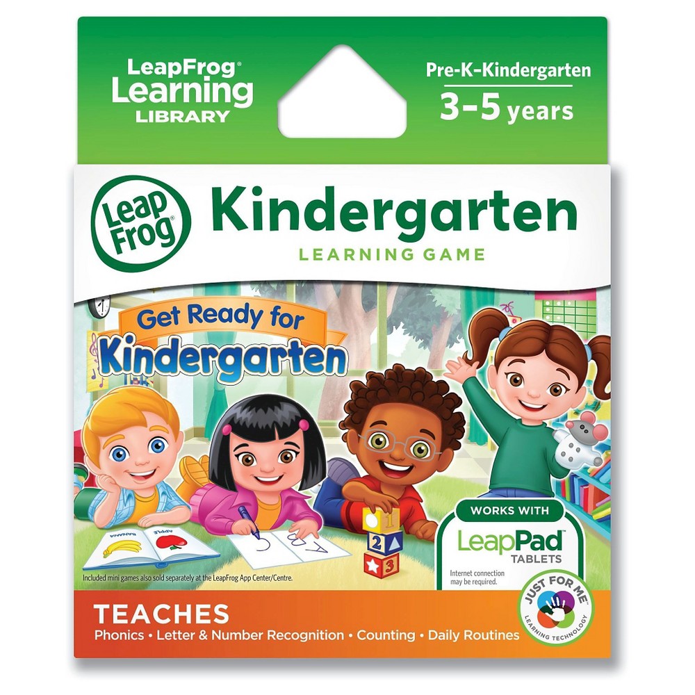 LeapFrog Learning Game: Get Ready for Kindergarten (for LeapPad tablets and LeapsterGS)