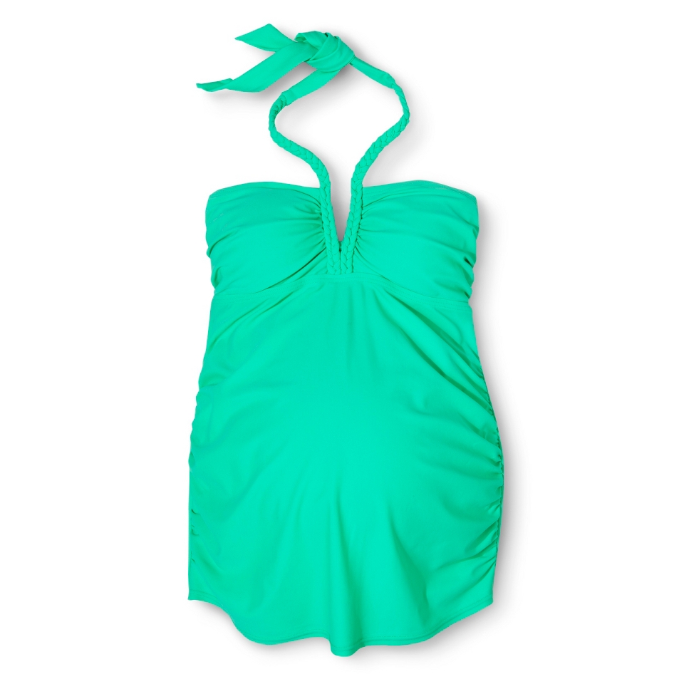 Liz Lange for Target Maternity Braided Tankini Swim Top   Jade L