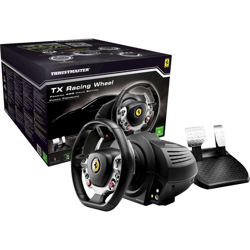 Thrustmaster Ferrari 458 Italia Wheel Gaming Accessory Kit   Black (Xbox One)