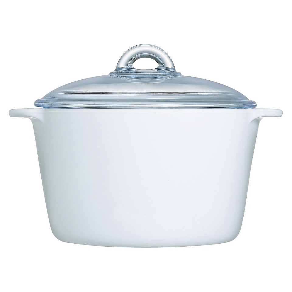 Luminarc Vitro 3.1 Qt. White Covd Casserole