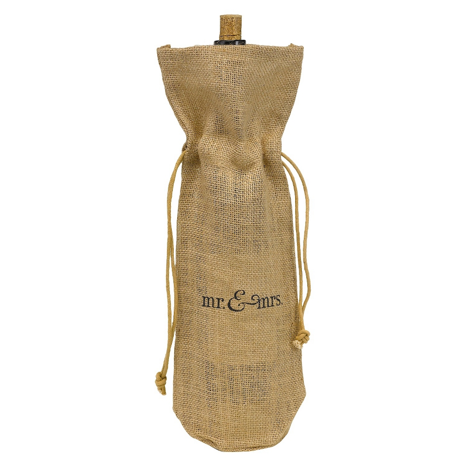 Mr and Mrs Wine Bag