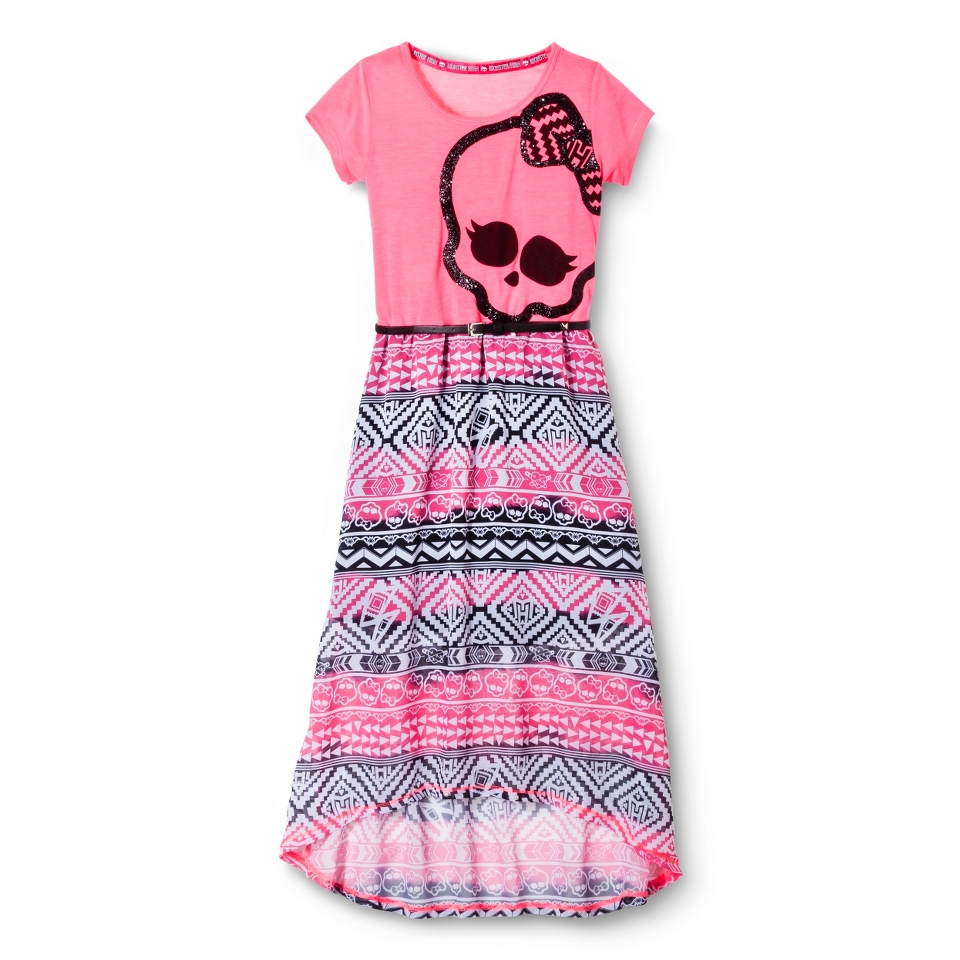 Girls Geometric Skullette Dress   Kool Aid L