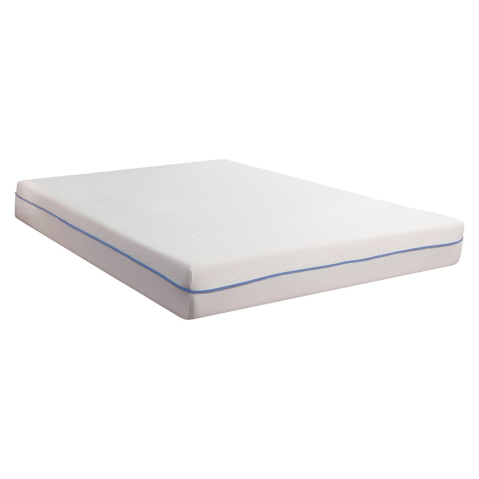 California King Memory Foam Mattress Sealy 8 Memory Foam Mattress   Off White