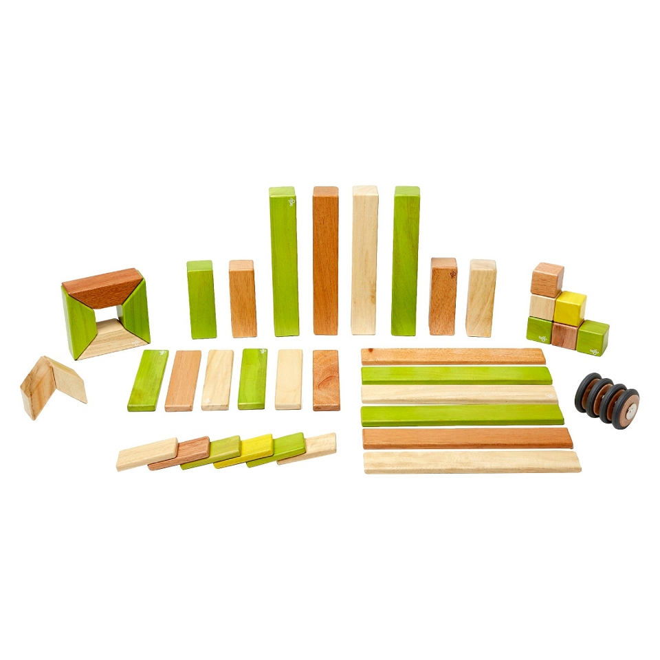 Tegu 42 piece Set in Jungle