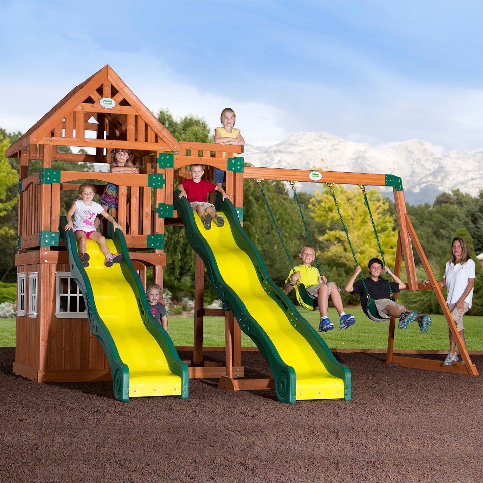 Adventure Playsets Journey All Cedar Swingset