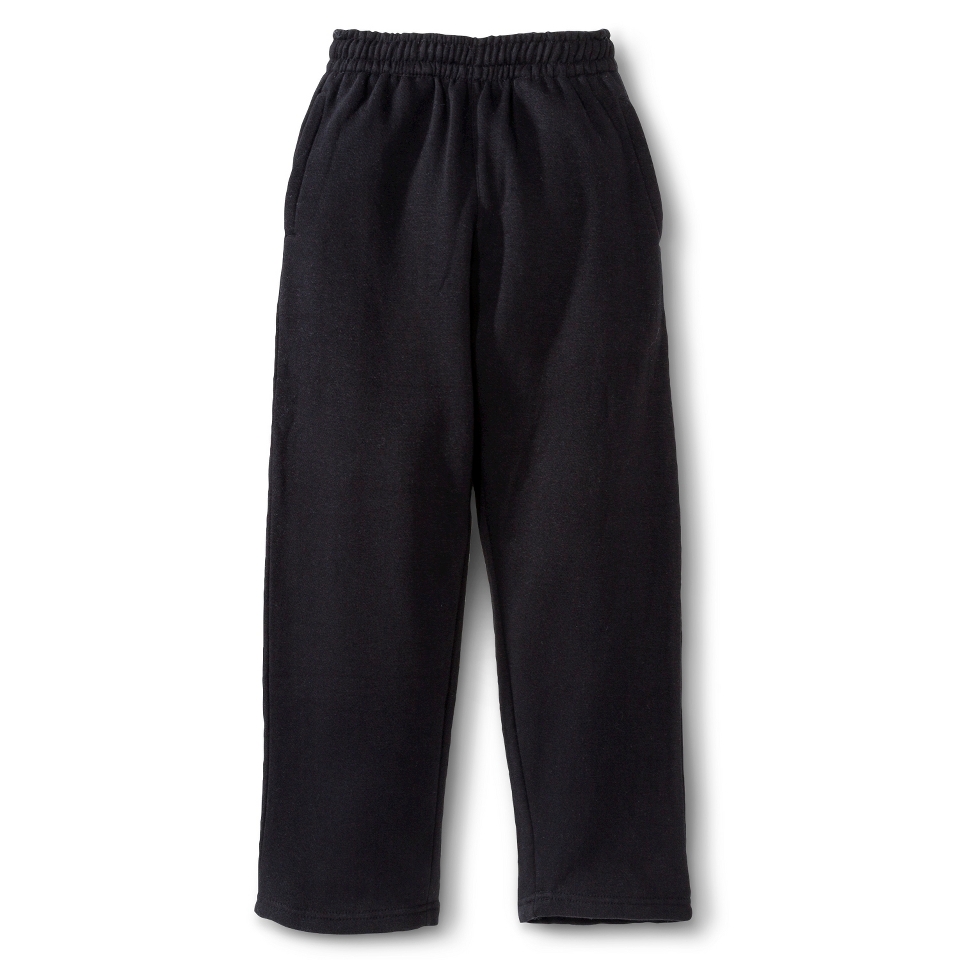 French Toast Boys School Uniform Fleece Pant   M Black