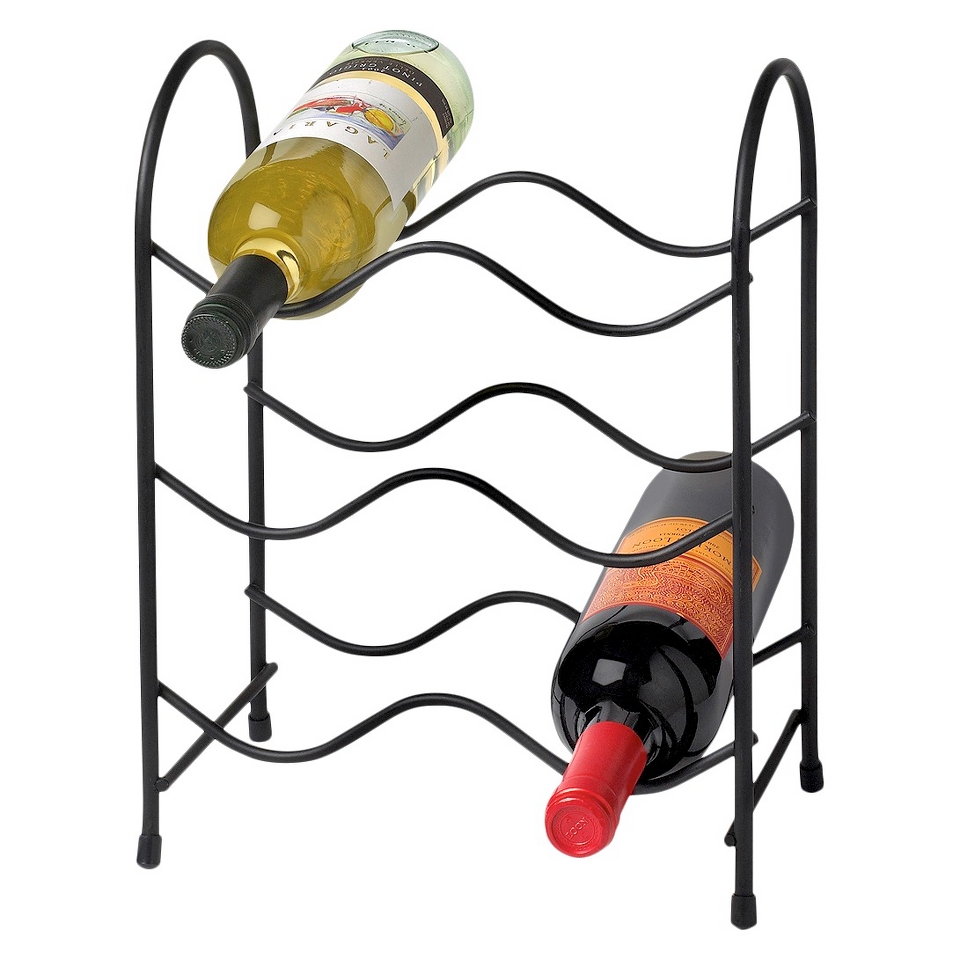 Wine Rack Spectrum Metro Wine Rack   6 Bottles