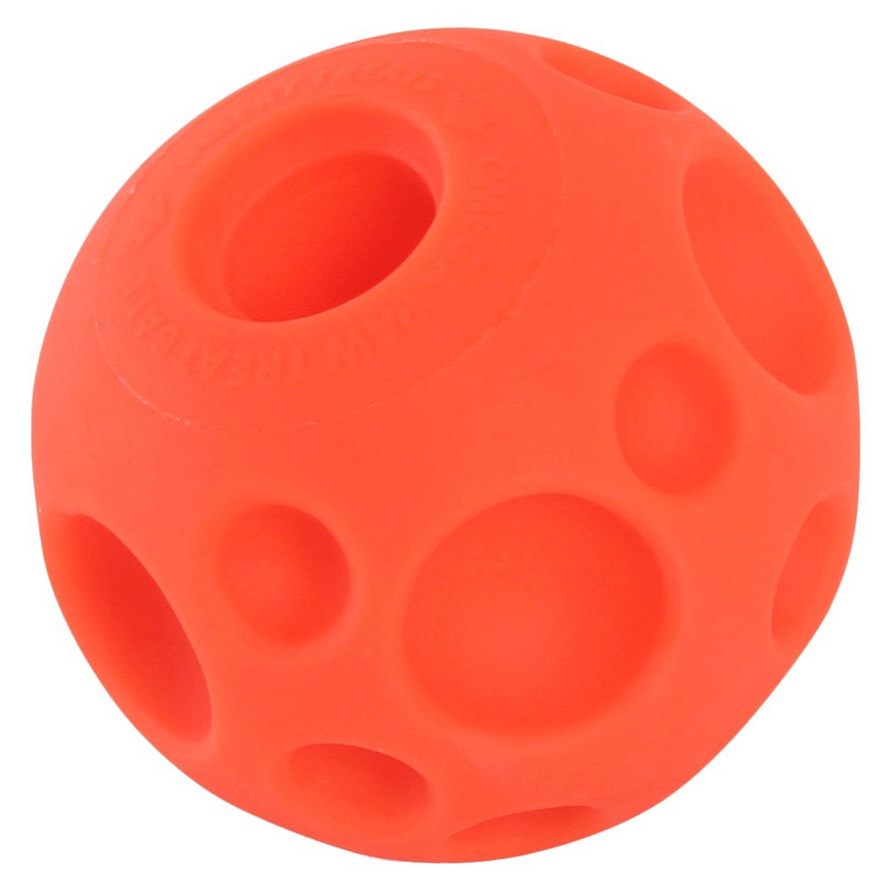 Omega Rubber Treat Balls Pet Toy - L, Red