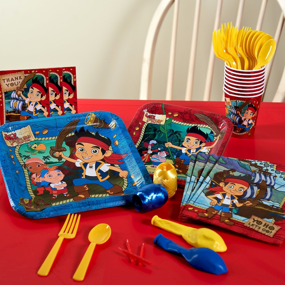 Disney Jake and the Never Land Pirates Party Pack for 16   Multicolor
