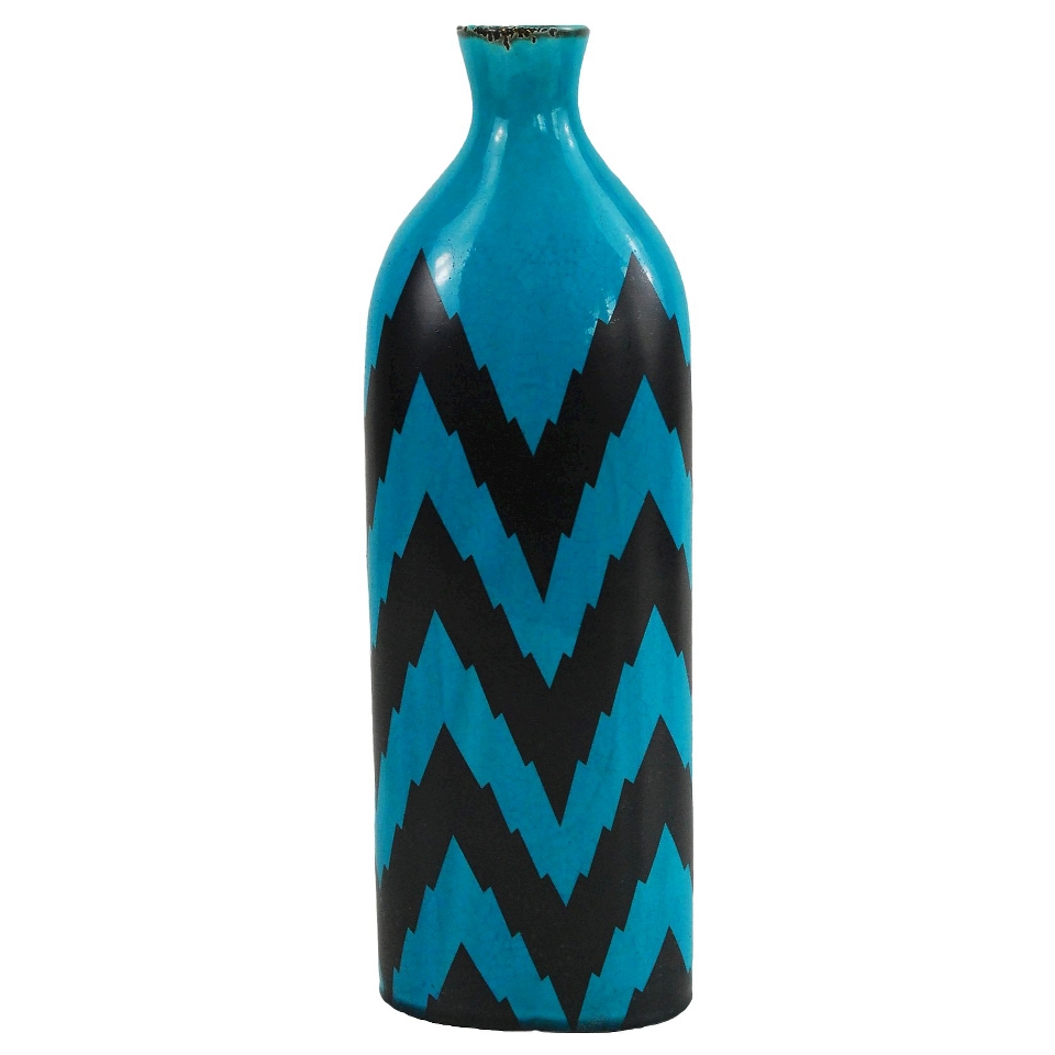 Chevron Bottle Vase   16